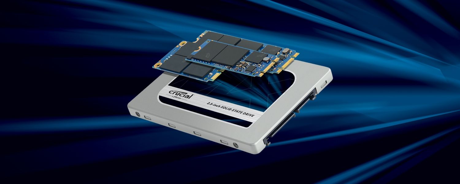 SSD Crucial in diversi fattori di forma