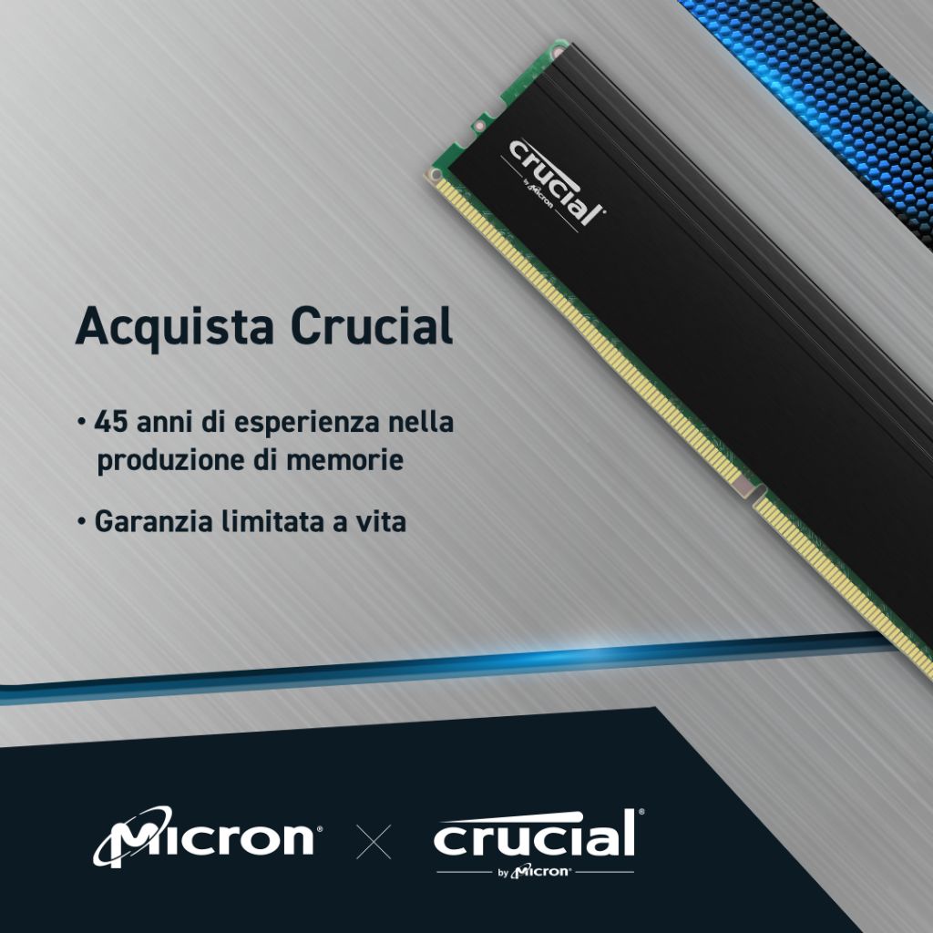 Crucial Pro 64GB Kit (2x32GB) DDR4-3200 UDIMM- view 6